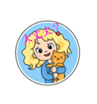 アメリカンフレンドとねこちゃん2（個別スタンプ：37）