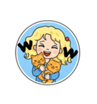 アメリカンフレンドとねこちゃん2（個別スタンプ：40）