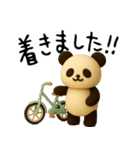 もちもち3D★レトロパンダの集まり（個別スタンプ：28）