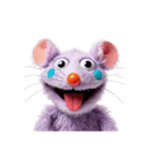 あつまれ紫アニ丸1（個別スタンプ：2）