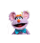 あつまれ紫アニ丸1（個別スタンプ：8）