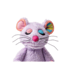 あつまれ紫アニ丸1（個別スタンプ：21）