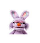 あつまれ紫アニ丸1（個別スタンプ：24）