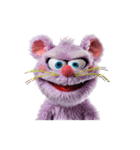 あつまれ紫アニ丸1（個別スタンプ：34）