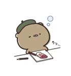 くまのぽんこつの秋日和。（個別スタンプ：18）