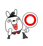 【秋】ウサギのうさ男60（個別スタンプ：22）