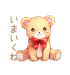 やさしいくまの日常スタンプ（個別スタンプ：9）