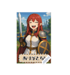 【文字変更可能】RPGっぽいスタンプ（個別スタンプ：11）