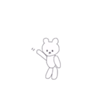 ありがちなくまの生活（個別スタンプ：4）