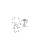 ありがちなくまの生活（個別スタンプ：8）