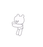 ありがちなくまの生活（個別スタンプ：15）