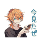 わんこ系ギャル男★秒速お返事（個別スタンプ：20）