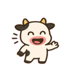 闇に立つウシ@SFW（個別スタンプ：9）