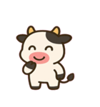 闇に立つウシ@SFW（個別スタンプ：10）