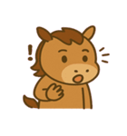 おちゃめウマのひとこと@SFW（個別スタンプ：3）