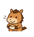 おちゃめウマのひとこと@SFW（個別スタンプ：9）