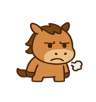 おちゃめウマのひとこと@SFW（個別スタンプ：14）