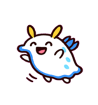 ふわもこウミウシのひとこと@SFW（個別スタンプ：1）