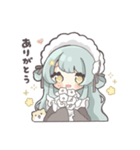 抹茶カフェメイドちゃん（個別スタンプ：6）