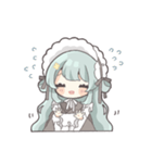 抹茶カフェメイドちゃん（個別スタンプ：8）