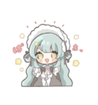 抹茶カフェメイドちゃん（個別スタンプ：9）