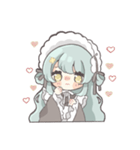 抹茶カフェメイドちゃん（個別スタンプ：16）