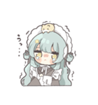 抹茶カフェメイドちゃん（個別スタンプ：22）