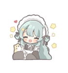 抹茶カフェメイドちゃん（個別スタンプ：26）