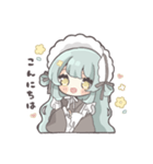 抹茶カフェメイドちゃん（個別スタンプ：30）