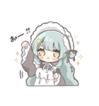 抹茶カフェメイドちゃん（個別スタンプ：35）