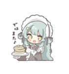 抹茶カフェメイドちゃん（個別スタンプ：40）