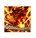 火の魔神イフリート【アニメ風】（個別スタンプ：33）