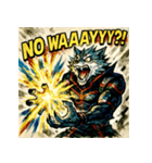 スクリームウルフ（個別スタンプ：6）