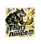 スクリームウルフ（個別スタンプ：12）