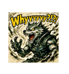 スクリームウルフ（個別スタンプ：13）