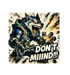 スクリームウルフ（個別スタンプ：15）