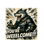 スクリームウルフ（個別スタンプ：16）