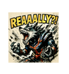 スクリームウルフ（個別スタンプ：21）