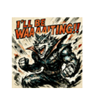 スクリームウルフ（個別スタンプ：29）