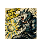 スクリームウルフ（個別スタンプ：34）