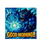 海神リヴァイアサン【アニメ風】（個別スタンプ：1）