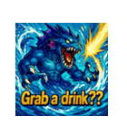 海神リヴァイアサン【アニメ風】（個別スタンプ：4）