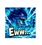 海神リヴァイアサン【アニメ風】（個別スタンプ：14）