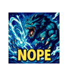 海神リヴァイアサン【アニメ風】（個別スタンプ：16）