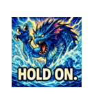 海神リヴァイアサン【アニメ風】（個別スタンプ：18）