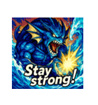 海神リヴァイアサン【アニメ風】（個別スタンプ：22）