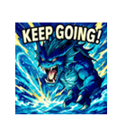 海神リヴァイアサン【アニメ風】（個別スタンプ：23）