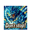 海神リヴァイアサン【アニメ風】（個別スタンプ：24）