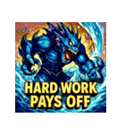 海神リヴァイアサン【アニメ風】（個別スタンプ：34）