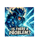 海神リヴァイアサン【アニメ風】（個別スタンプ：36）